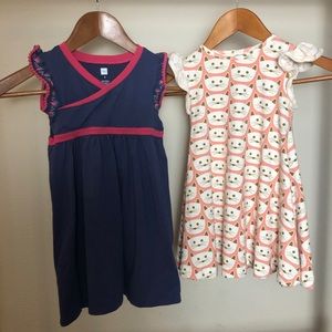 TWO Toddler Girl Size 4T Spring Dresses